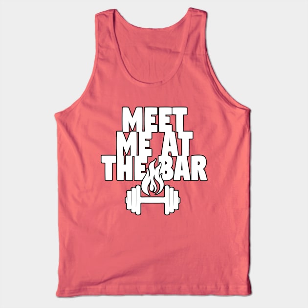 Meet Me At The Bar Tank Top by Girona